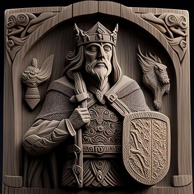 3D model King Arthur game (STL)